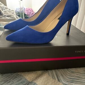 Nine West Vibrant Blue Pumps
